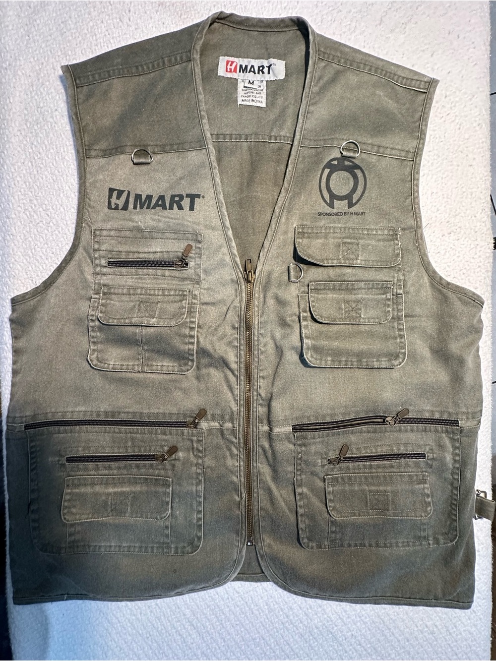 H Mart Utility Vest — Size M